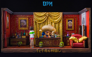 Chihiro Ogino, Kashira, Yu-Baaba (Hayao Miyazaki Desktop Scene Series 006 Spirited Away), Spirited Away, Individual Sculptor, Pre-Painted