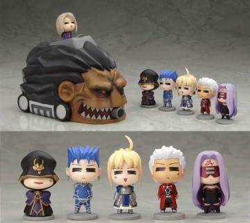 Archer, Berserker, Caster, Illyasviel Von Einzbern, Lancer, Rider, Saber (Fengyun! Illya Castle Set), Fate/Hollow Ataraxia, Fate/Stay Night, Good Smile Company, Trading