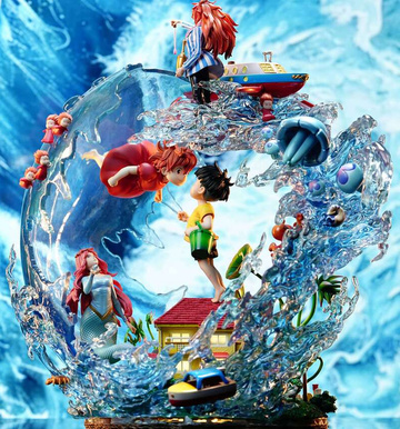 Fujimoto, Granmammare, Ponyo, Ponyo No Imouto-tachi, Sousuke (002 Ponyo on the Cliff), Gake No Ue No Ponyo, Individual Sculptor, Pre-Painted