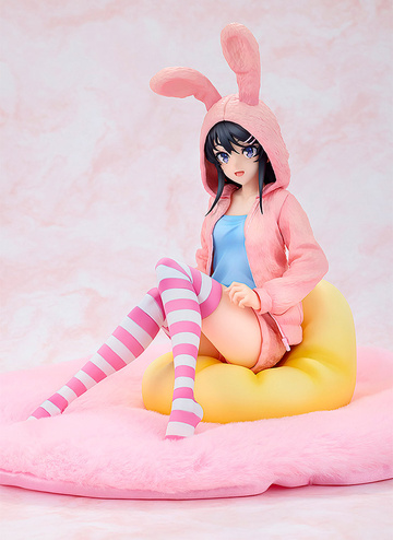 Sakurajima Mai (Sakurajima Mai Hoodie☆Look Rabbit Ears Popular Edition), Seishun Buta Yarou Wa Bunny Girl Senpai No Yume O Minai, Kadokawa, Pre-Painted, 1/7