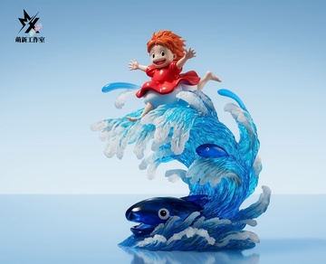 Ponyo (Hayao Miyazaki's first series of), Gake No Ue No Ponyo, Individual Sculptor, Pre-Painted