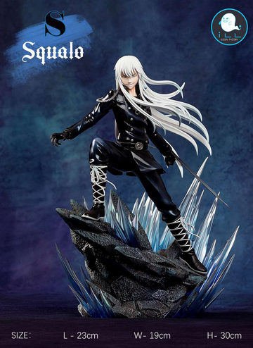 Superbi Squalo, Katekyo Hitman Reborn!, Individual Sculptor, Pre-Painted, 1/6