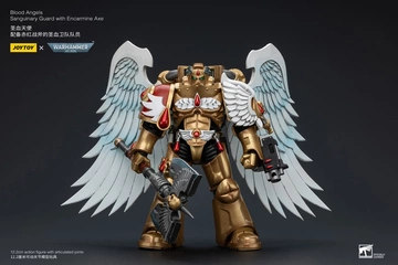 Blood Angels Sanguinary Guard (Sanguinary Guard with Encarmine Axe), 000, Warhammer 40, Unknown, Action/Dolls, 1/18