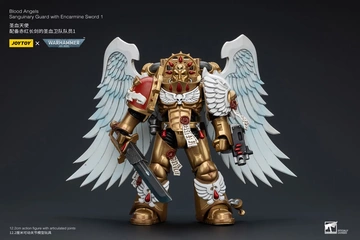 Blood Angels Sanguinary Guard (Sanguinary Guard with Encarmine Sword 1), 000, Warhammer 40, Unknown, Action/Dolls, 1/18