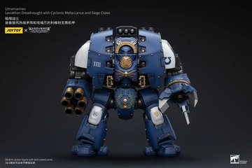 Ultramarines Leviathan Dreadnought (Ultramarines Leviathan Dreadnought with Cyclonic Melta Lance And Siege Claws), Warhammer: The Horus Heresy, Unknown, Action/Dolls, 1/18