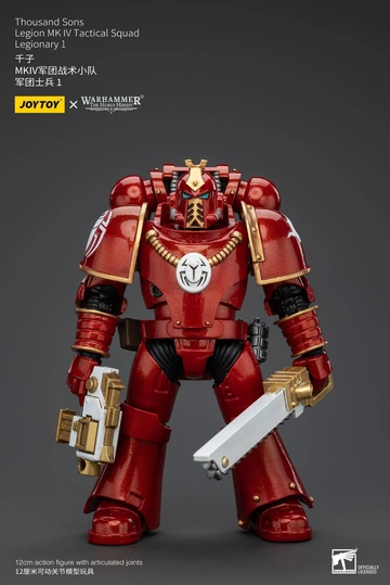 Thousand Sons Legion MK IV Tactical Squad Legionary (Thousand Sons Legion MK IV Tactical Squad Legionary 1), Warhammer: The Horus Heresy, Unknown, Action/Dolls, 1/18