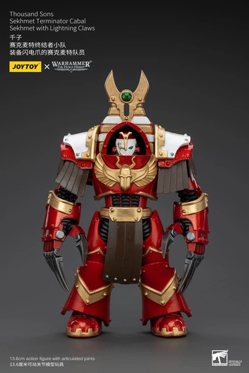 Sekhmet Terminator (Thousand Sons Cabal Sekhmet With Lightning Claws), Warhammer: The Horus Heresy, Unknown, Action/Dolls, 1/18