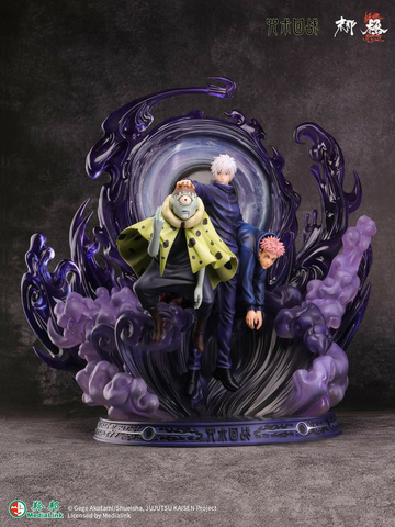 Gojou Satoru, Itadori Yuuji, Jougo (Gojou Satoru & Itadori Yuuji vs Jougo), Jujutsu Kaisen, Sum-Art, Pre-Painted, 1/6