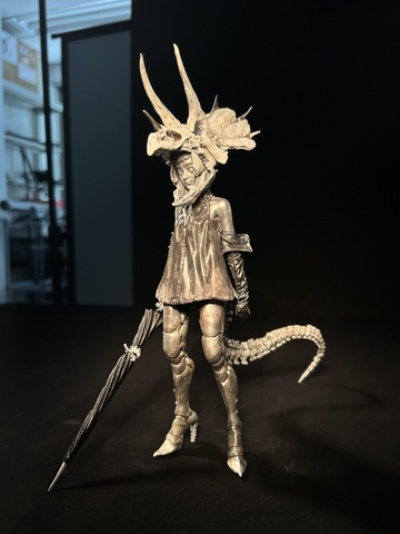 BONE GIRL (FG08), Fierce GIRLS, Individual Sculptor, Garage Kit