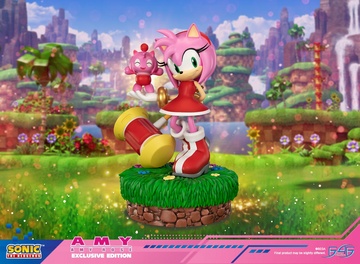 Amy Rose (Amy Exclusive Edition), Sonic The Hedgehog, Sonic X, First 4 Figures, Pre-Painted