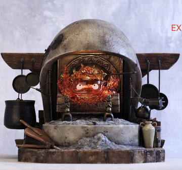 Calcifer (Flame on the Tip of the Tongue Ornament Statue EX), Howl's Moving Castle, Individual Sculptor, Pre-Painted