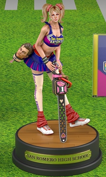 Juliet Starling, Nick Carlyle (Juliet Starling Statue), Lollipop Chainsaw RePOP, Unknown, Pre-Painted