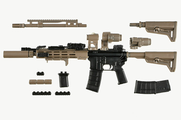 Little Armory [261085] (LittleArmory [LA102] M4A1URG-I 11.5 Type), Little Armory, Tomytec, Model Kit, 1/12