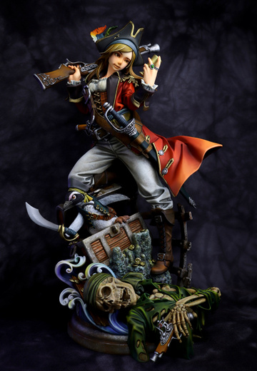 Pirate (and Treasure), Original Character, Individual Sculptor, Garage Kit