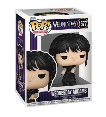 Wednesday Addams (#1577), Wednesday, Funko, Pre-Painted