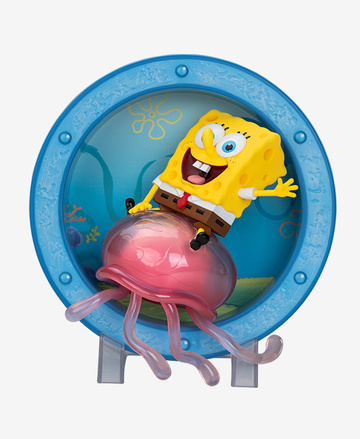 Sponge Bob Square Pants (SpongeBob Jellyfish Riding), Sponge Bob Square Pants, Unknown, Pre-Painted