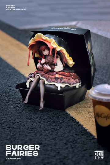 Burger Fairy (The Sleeping Beauty Burger Fairies Black Collector's Edition), Original Character, Unknown, Pre-Painted