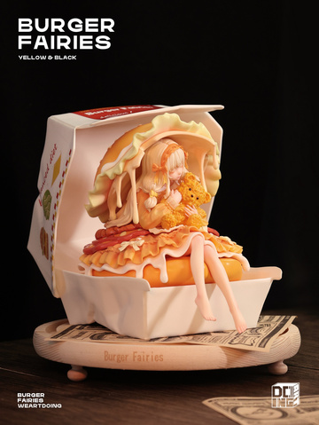 Burger Fairy (The Sleeping Beauty Burger Fairies Yellow Collector's Edition), Original Character, Unknown, Pre-Painted