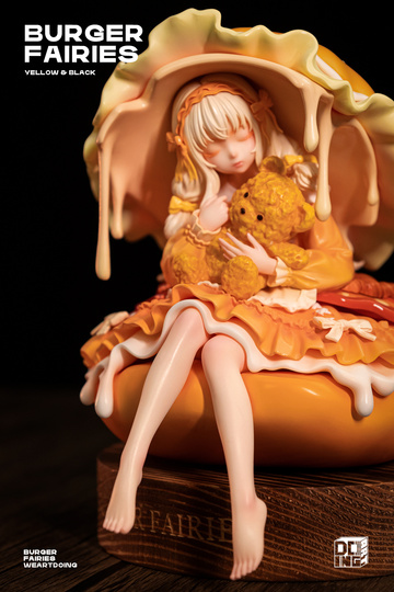 Burger Fairy (The Sleeping Beauty Burger Fairies Yellow Regular Edition), Original Character, Unknown, Pre-Painted