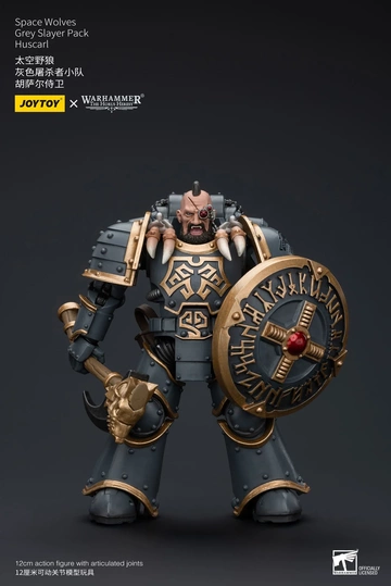 Huscarl (Space Wolves Grey Slayer Pack), Warhammer: The Horus Heresy, Unknown, Action/Dolls, 1/18