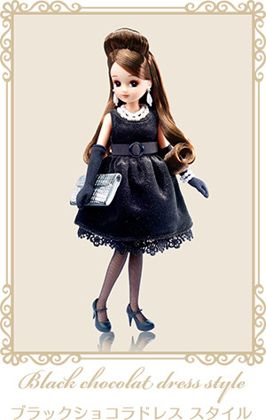 Licca-chan (Black Chocolat Dress Style), Licca-chan, Takara Tomy, Action/Dolls, 4904810855972