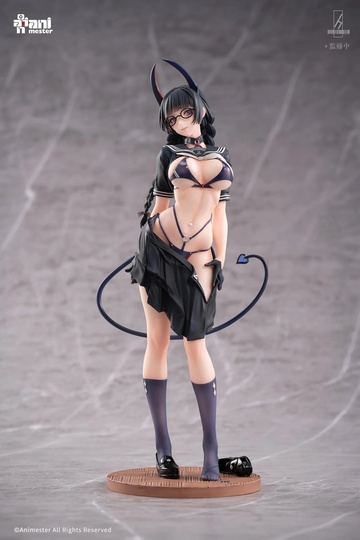Miona (Succubus Monitor - Illustration by Ban), Pre-Painted, 1/6