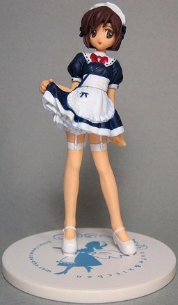 Miyuu (, Cos-Cha Maid, White Stocking), Costume Party Maid Cafe Collection, Banpresto, Trading