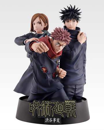 Fushiguro Megumi, Itadori Yuuji, Kugisaki Nobara (Shibuya Incident Memorial Figure), Jujutsu Kaisen, Bandai Spirits, Pre-Painted