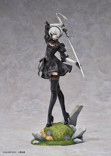 YoRHa No.2 Type B (2B), NieR:Automata Ver1.1a, Good Smile Company, Pre-Painted, 1/7