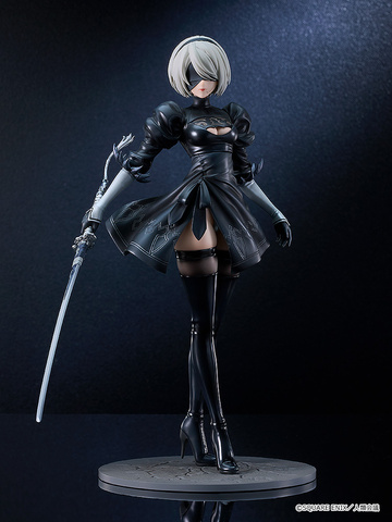 YoRHa No.2 Type B (2B), NieR:Automata Ver1.1a, Good Smile Company, Pre-Painted, 1/7