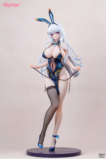 Qi Kai De Sheng (Bunny Girl), Art By Machi, Unknown, Pre-Painted, 1/6
