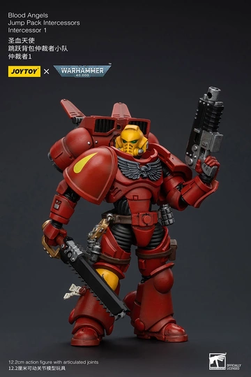 Blood Angels Jump Pack Intercessor (s Intercessor 1), 000, Warhammer 40, Unknown, Action/Dolls, 1/18