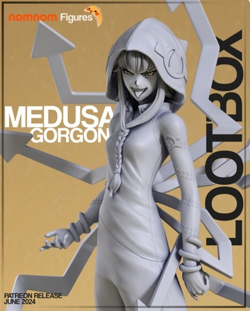 Medusa Gorgon (Medusa), Soul Eater, Individual Sculptor, Garage Kit, 1/10