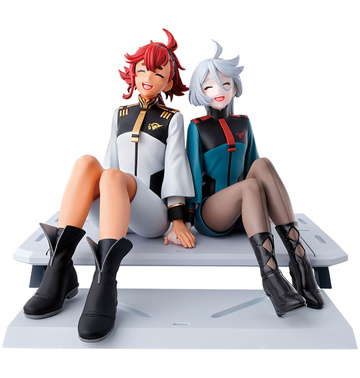 Miorine Rembran, Suletta Mercury (Ichiban Kuji Kidou Senshi Gundam Suisei no Majo vol.3 -Meippai no Shukufuku wo Kimi ni- Suletta Mercury ＆ Miorine Rembran), Mobile Suit Gundam: The Witch From Mercury Season 2, Bandai Spirits, Pre-Painted
