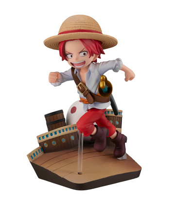 Shanks (RUN！RUN！RUN！), One Piece, MegaHouse, Pre-Painted
