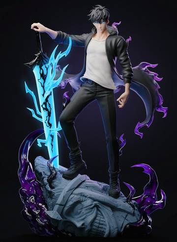 Sung Jin-woo (1/6), Ore Dake Level Up Na Ken, Individual Sculptor, Pre-Painted, 1/6