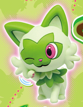 Sprigatito (Scrubbing Nyahoja), Pokemon 2023, Takara Tomy A.R.T.S, Trading