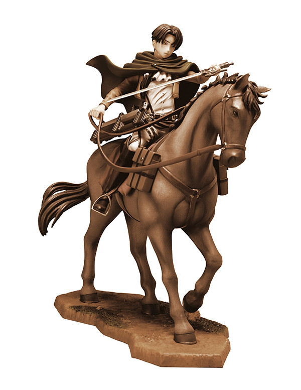 Levi (Equestrian Figure, Repaint), Shingeki No Kyojin, Banpresto, Pre-Painted