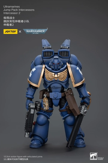 Jump Pack Intercessor (Ultramarines s Intercessor 2), 000, Warhammer 40, Unknown, Action/Dolls, 1/18