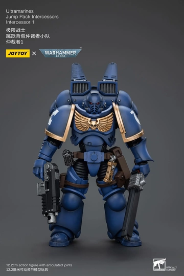 Jump Pack Intercessor (Ultramarines s Intercessor 1), 000, Warhammer 40, Unknown, Action/Dolls, 1/18