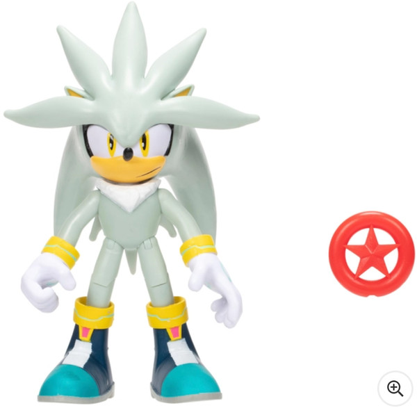 Silver the Hedgehog, Sonic The Hedgehog, Jakks Pacific, Action/Dolls