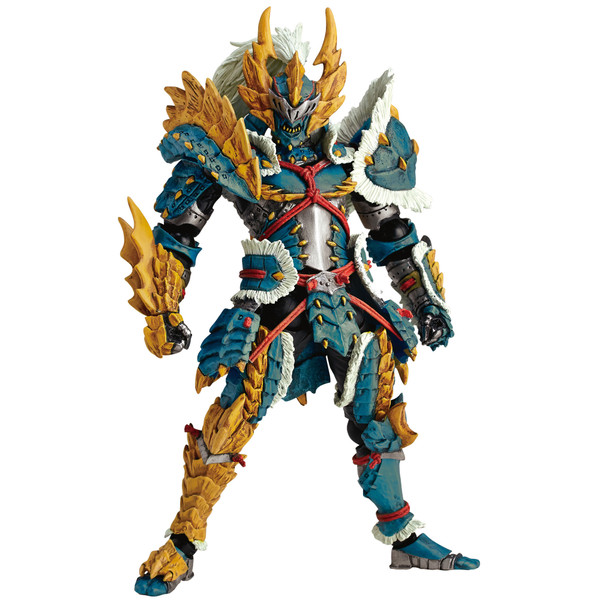 Hunter (Male Blademaster Jinouga Armor), Monster Hunter, Kaiyodo, Action/Dolls, 4537807110473