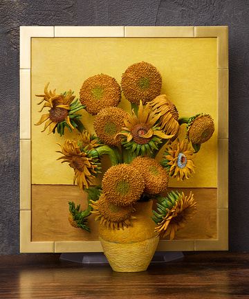 The Table Museum [263590] (figma Sunflowers by Van Gogh), Art By Van Gogh, FREEing, Action/Dolls