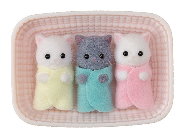 Persian Cat Triplets [4905040140579] (Yellow), Sylvanian Families, Epoch, Action/Dolls, 4905040140579