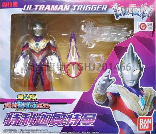 Ultraman Trigger (Deluxe Edition), Ultraman Trigger: New Generation Tiga, Bandai, Action/Dolls