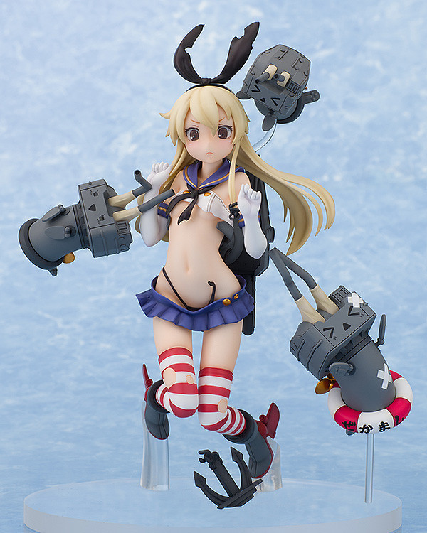 Rensouhou-chan, Shimakaze (Major Damage), Kantai Collection ~Kan Colle~, Aquamarine, Pre-Painted, 1/8, 4562369650259