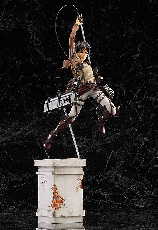 Eren Yeager, Shingeki No Kyojin, Good Smile Company, Pre-Painted, 1/8, 4571368442260