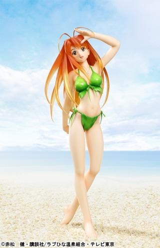 Narusegawa Naru (Swimsuit), Love Hina, Max Factory, Pre-Painted, 1/8, 4545784040331