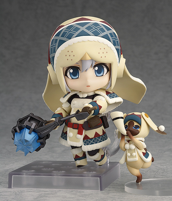 Hunter, Otomo Airou (Urku Armor, Full Action), Monster Hunter 4, Good Smile Company, Action/Dolls, 4571368443595