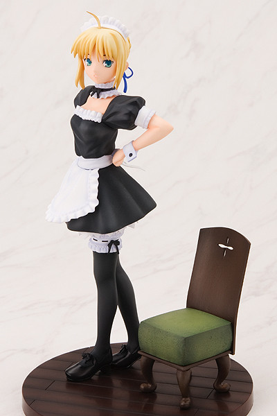 Altria Pendragon (Saber, Lovely Maid), Fate/Hollow Ataraxia, Good Smile Company, Pre-Painted, 1/8, 4582191962542